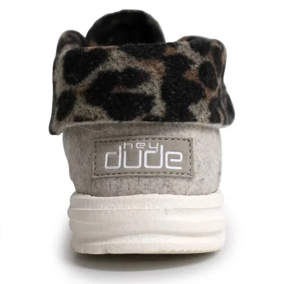 Hey Dude Women's 🌸Britt🌸 Cream Cheetah Casual Shoes - SZ (9) - Picture 11 of 14